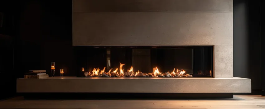 Gas Fireplace Ember Bed Design Services in Auto Center, California